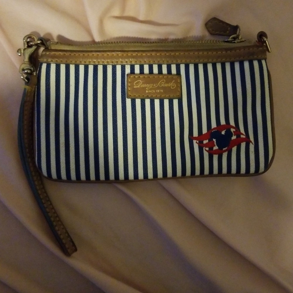 Disney Dooney and Bourke cruise line wristlet